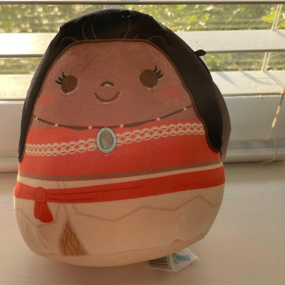 Disney Squishmallows Moana New with Tags 6.5 inches